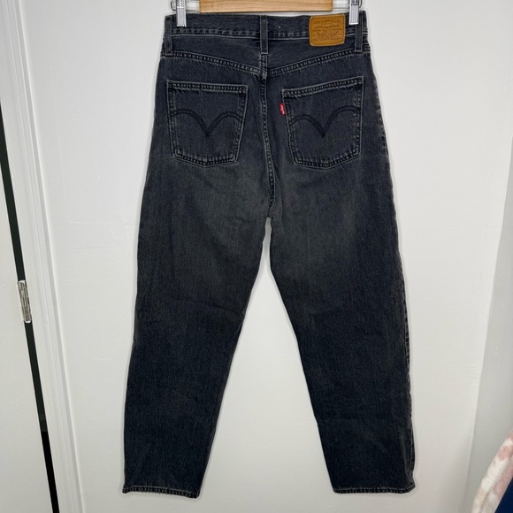LEVI’S Washed Black Slouchy Relaxed Dad Jeans - Picture 5 of 7